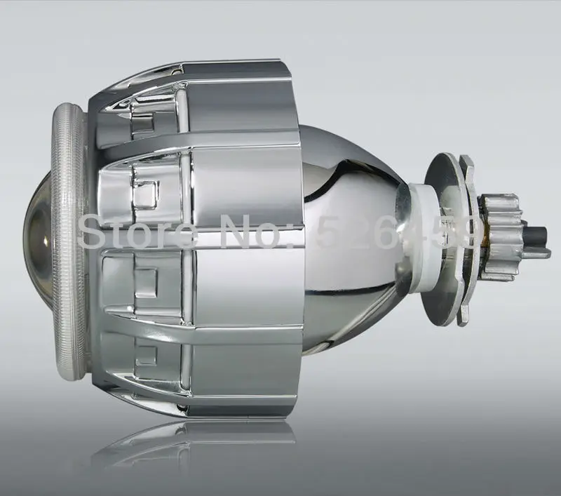 Двойное кольцо линзы проектора BI xenon CCFL Angel с h1 h4 h7 9005 9006 Новый HID светильник