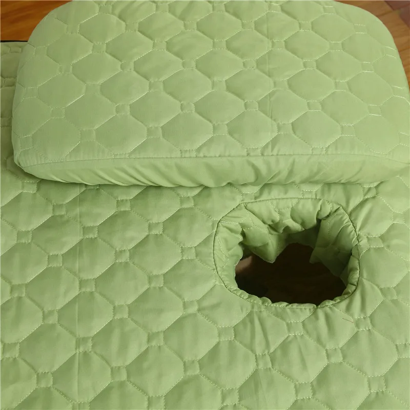 4 шт Новая мода салон пододеяльник кровать юбка комплект постельного белья спа