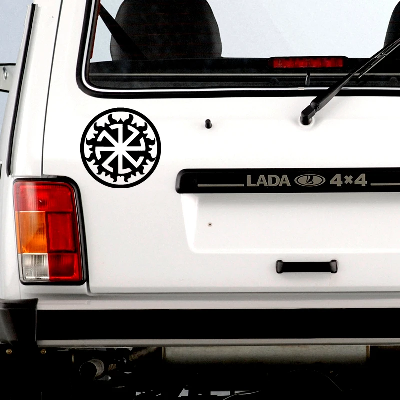 CS-515#15*15см Наклейка на авто Коловрат в Перуне версия 1 водонепроницаемые наклейки