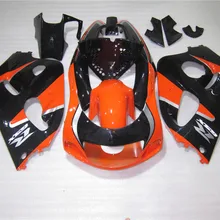 АБС пластик обтекатель комплект для SUZUKI srad GSXR600 1996 2000 красно