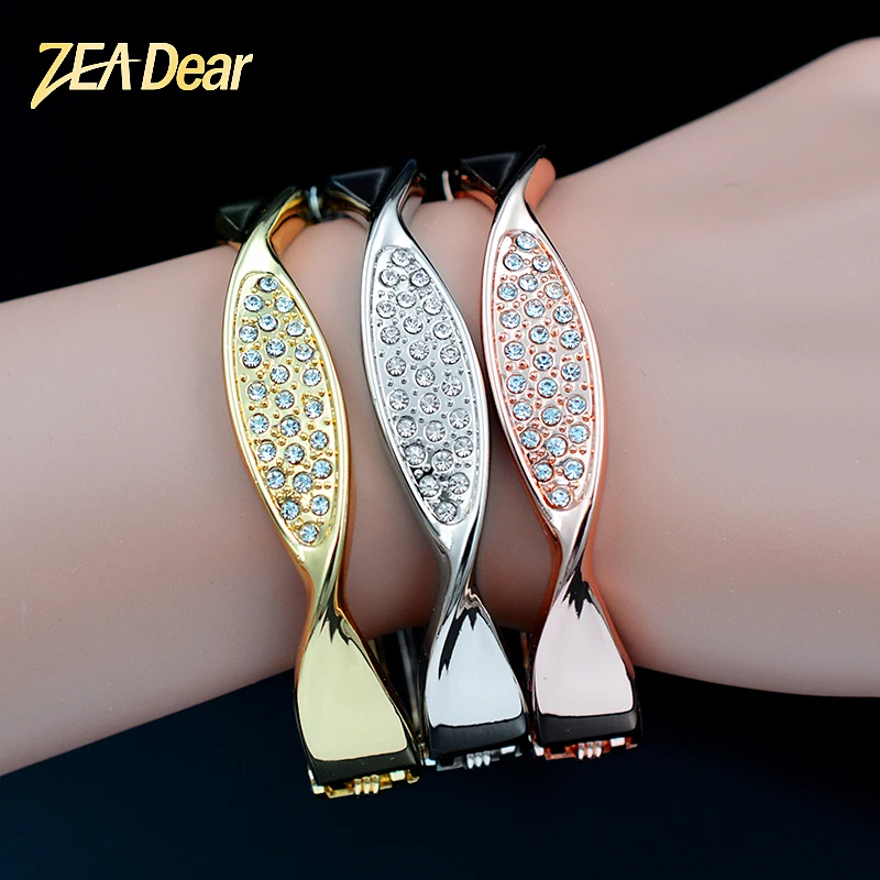 

ZEA Dear Jewelry Bohemia Jewelry Round Bangle Set For Women Cross Bracelet For Wedding Engagement Dubai Fashion Jewelry Findings