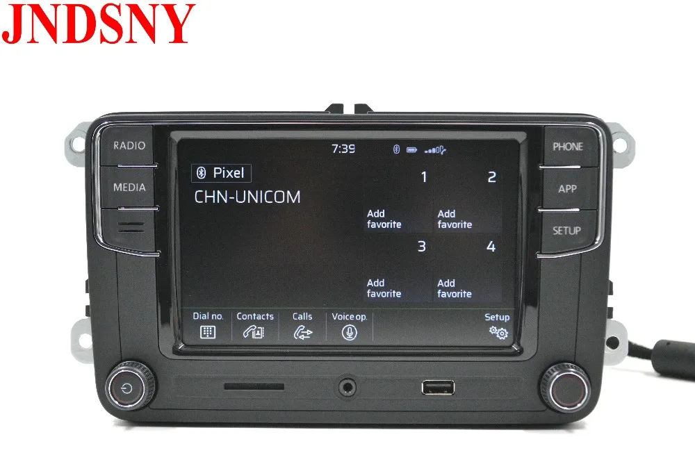 JNDSNY Android Авто CarPlay R340G RCD330 Noname RCD330G Plus Автомагнитола для VW Golf 5 6 Jetta CC Tiguan Passat Polo 6RD 035 187B