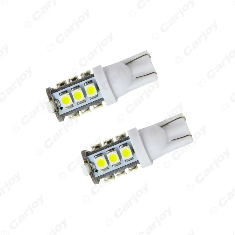 LEEWA 50 шт. Высокая мощность белый T10 W5W 194 168 1210 10 SMD светодиодные клиновидные