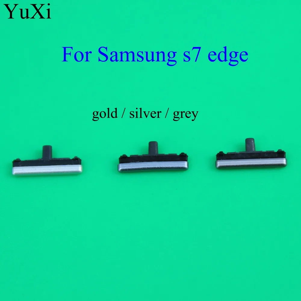 YuXi Боковая кнопка для samsung Galaxy S7 G930/S7 Edge G935 кнопка включения/выключения питания+ Кнопка громкости вверх/вниз замена ключа