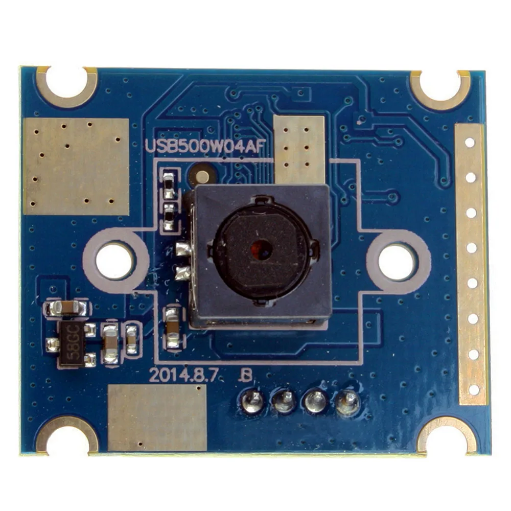 Новый 5 мегапиксельный 25*30 мм Мини 60 градусов Автофокус mini cmos usb модуль камеры 5mp
