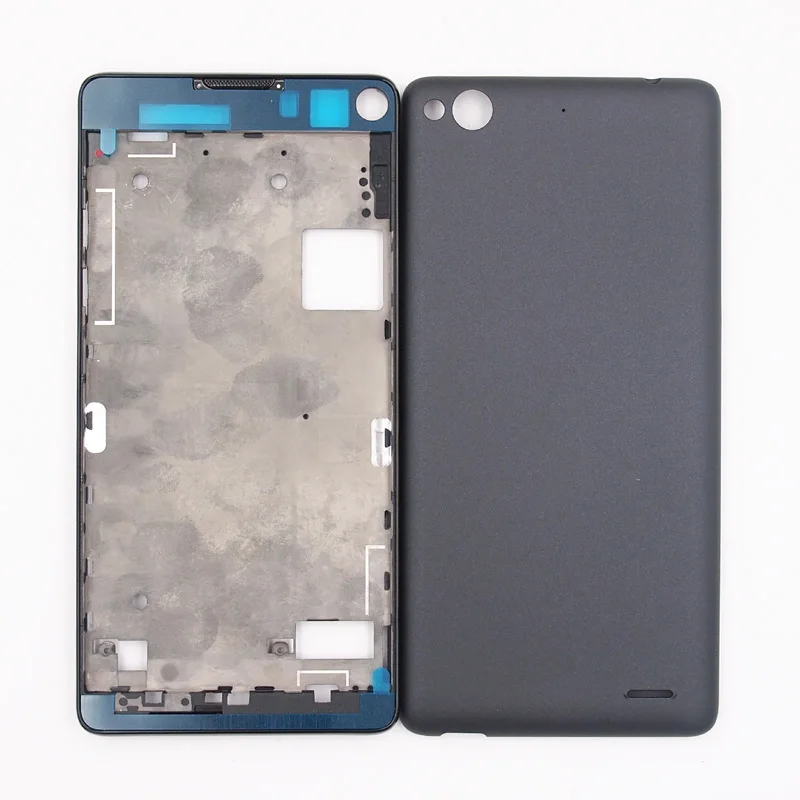 BaanSam Новая передняя рамка Батарейная дверь задняя крышка корпус чехол для ZTE nubia Z5S