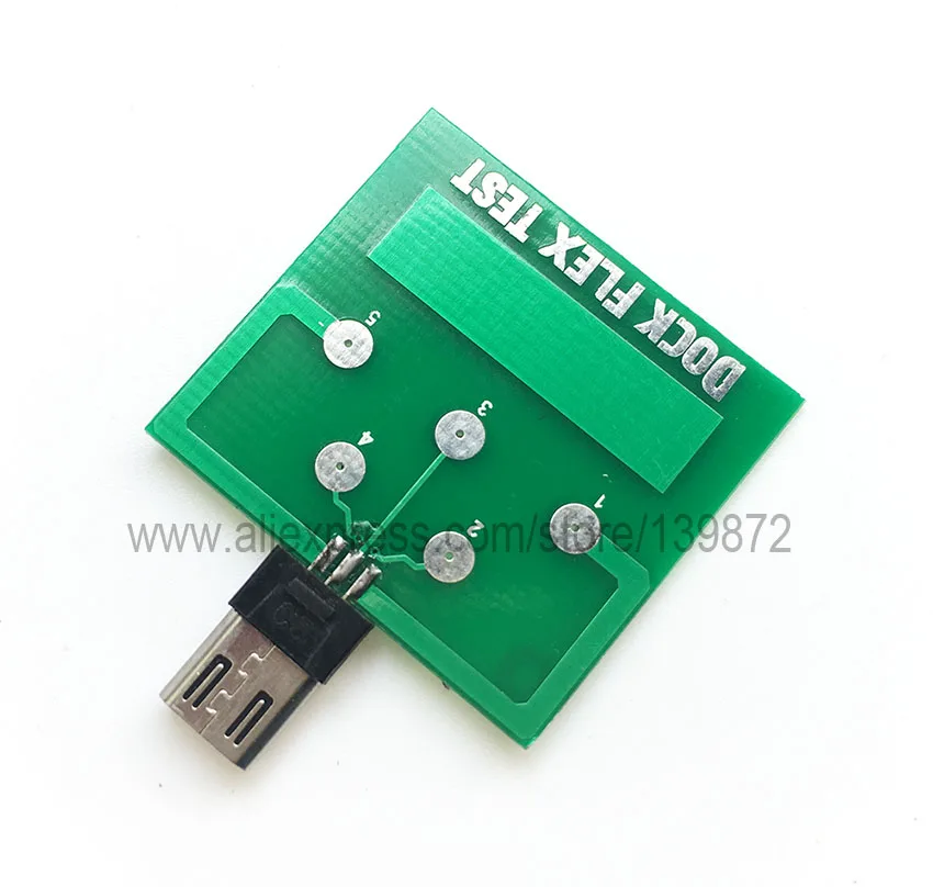 2 шт./лот зарядная док станция гибкий тест ремонт Micro USB печатная плата для iPhone 8 7 6 6s