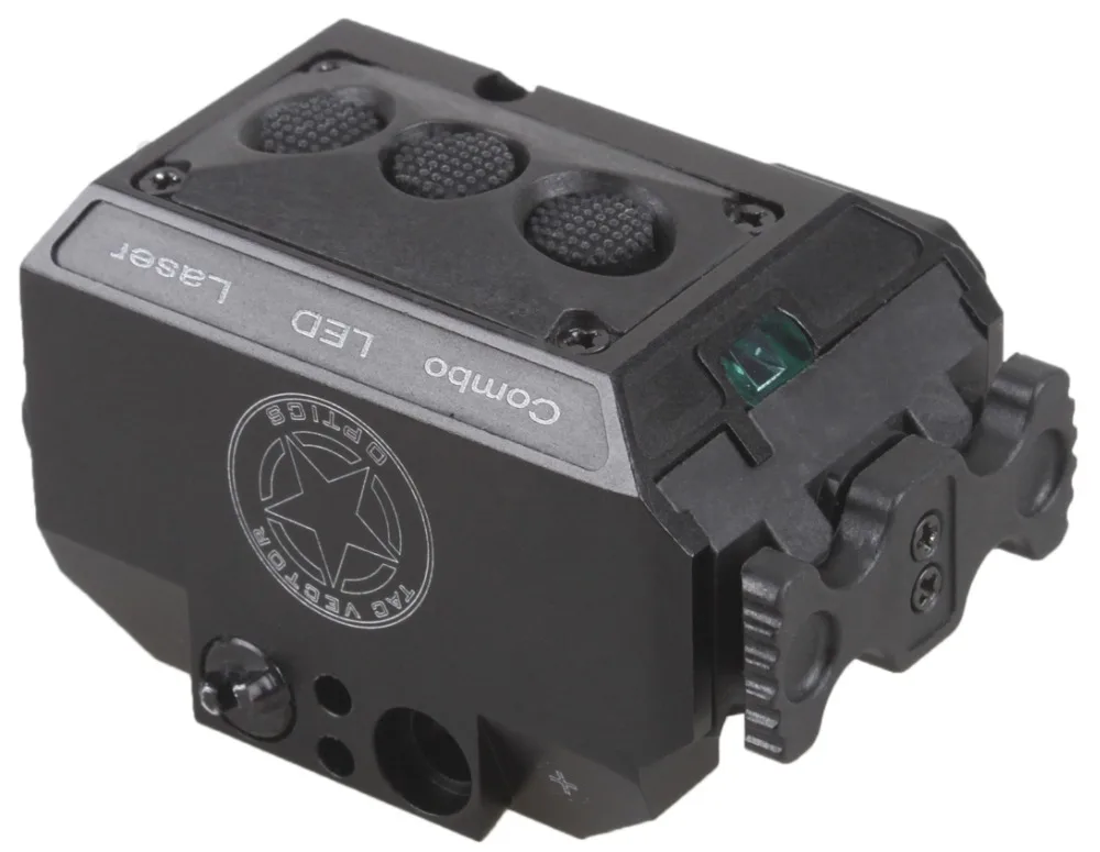 Векторная оптика затемнение тактический пистолет фонарик для оружия с зеленым