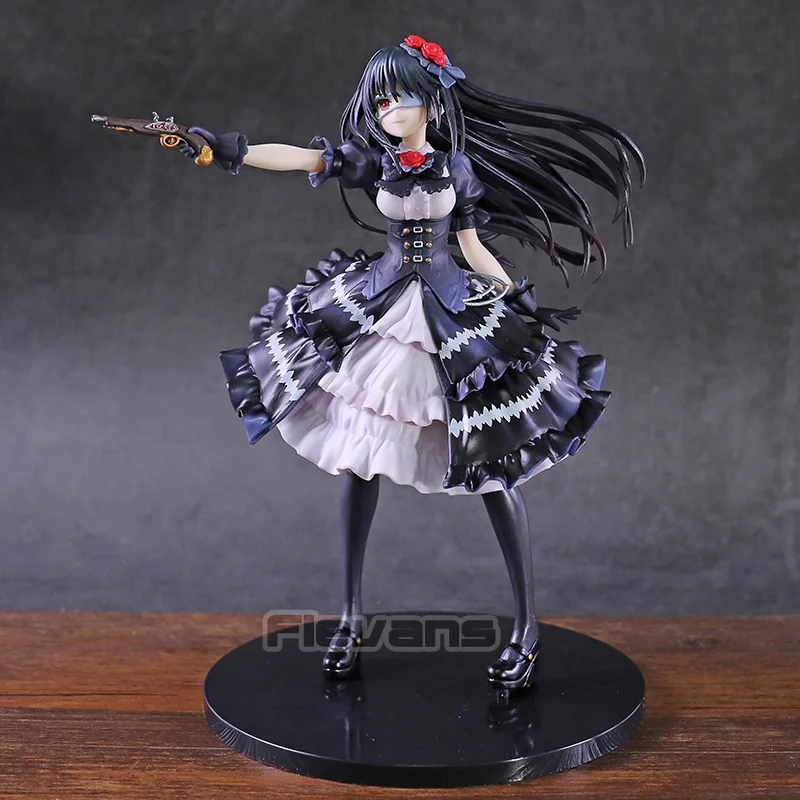Date A Live Tokisaki Kurumi Fantasia 30th anniversation 1/7 Масштаб ПВХ фигурка Коллекционная модель игрушки