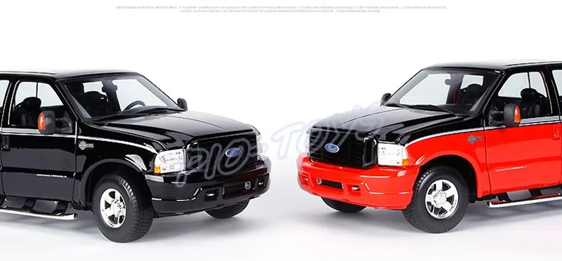 Подарок на год F350 1/18 больше металла SUV грузовик автомобиль коллекция модель моделирования детали сплава игрушка автомобиль подарок фанов украшения