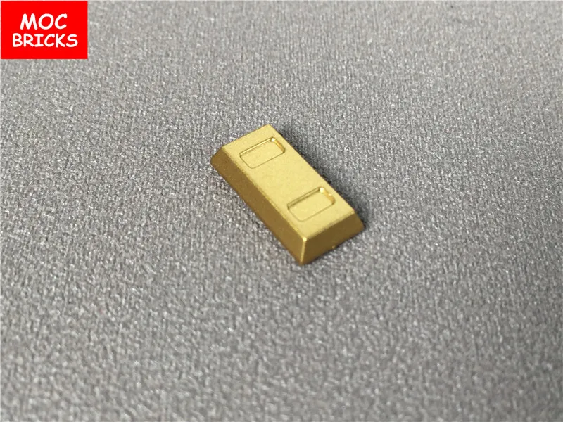 50 шт./лот MOC золотые и серебряные слитки для посуды/бар подходят 99563 строительных
