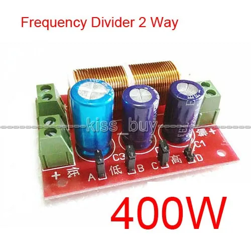 Стабильный тройной/басовый разделитель частот 2-сторонний динамик фильтры для