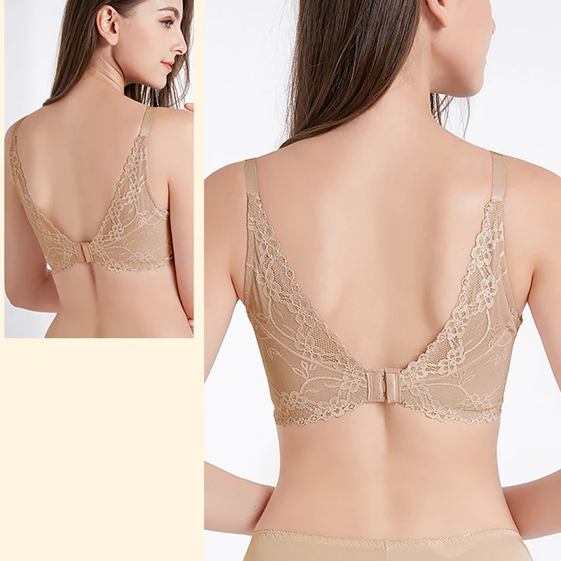 Женский Гладкий бюстгальтер большого размера 34 36 38 40 A B C | Женская одежда
