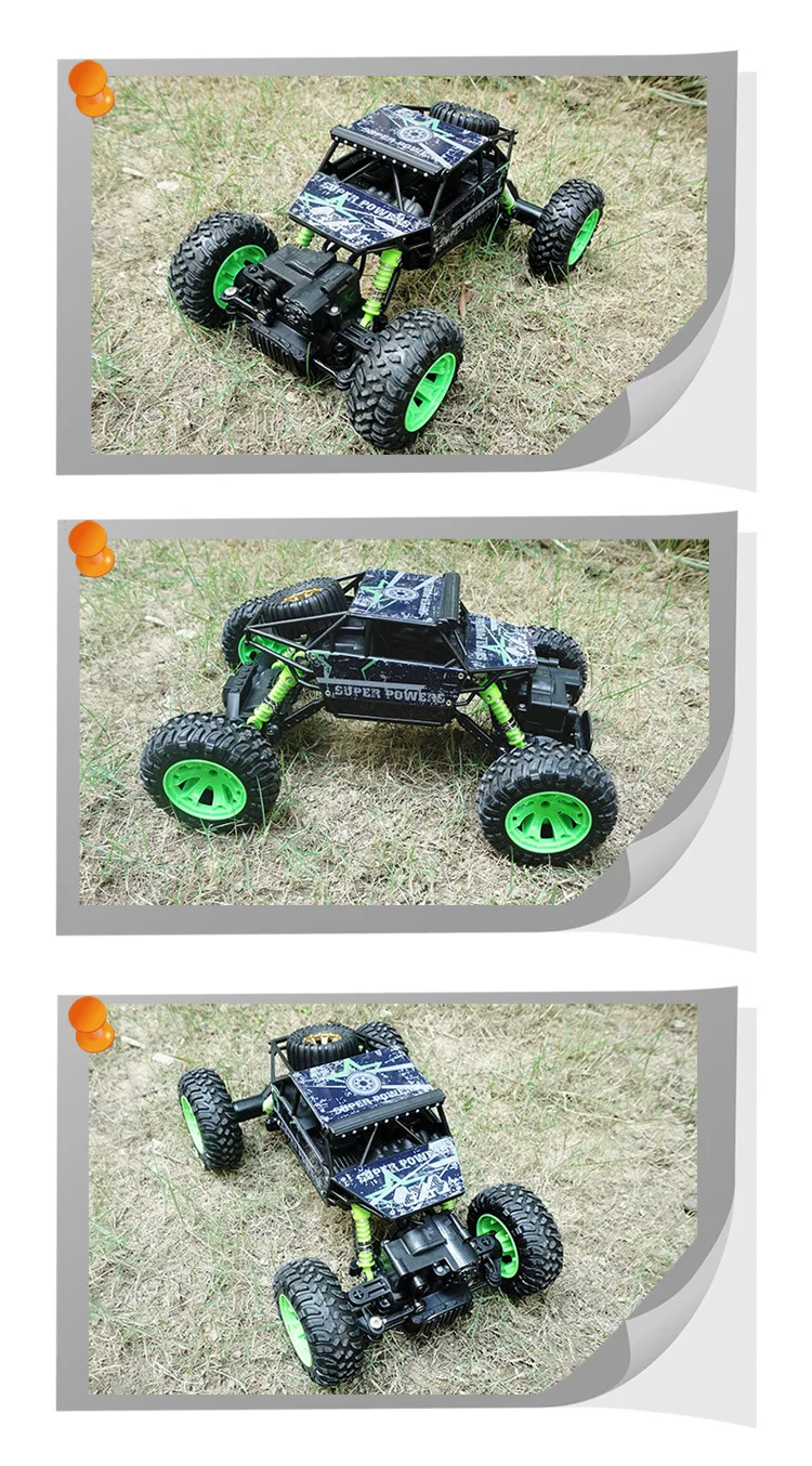 Горячая продажа RC автомобиль 2 4 Ghz 4WD 1/18 колесный диск Рок Гусеничный раллийный 4x4