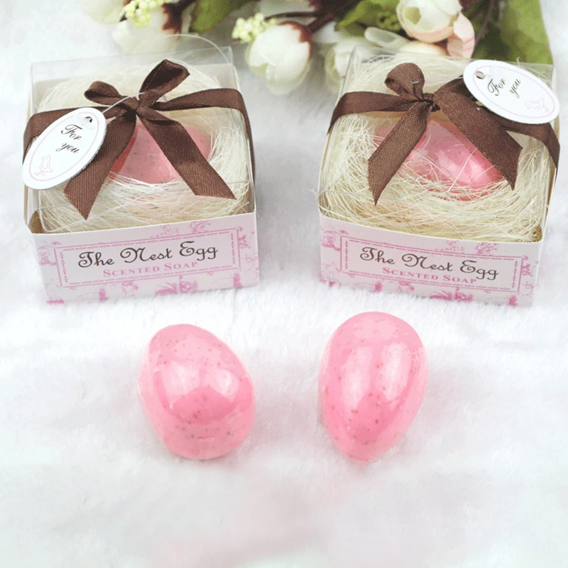 Сферическое мыло ручной работы MISS ROSE в форме яйца дизайнерское банное для