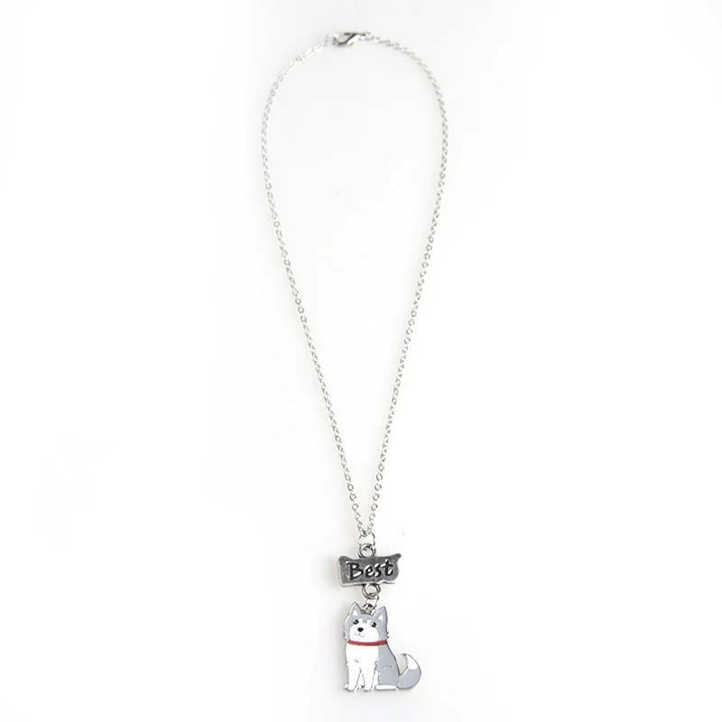 Ожерелье с подвеской Хаски из Аляски 2 шт./компл.|necklace for sisters|necklace diybest friend necklace |