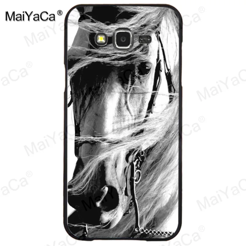 MaiYaCa runing horse хит продаж модный веселый динамичный черный силиконовый мягкий tpu