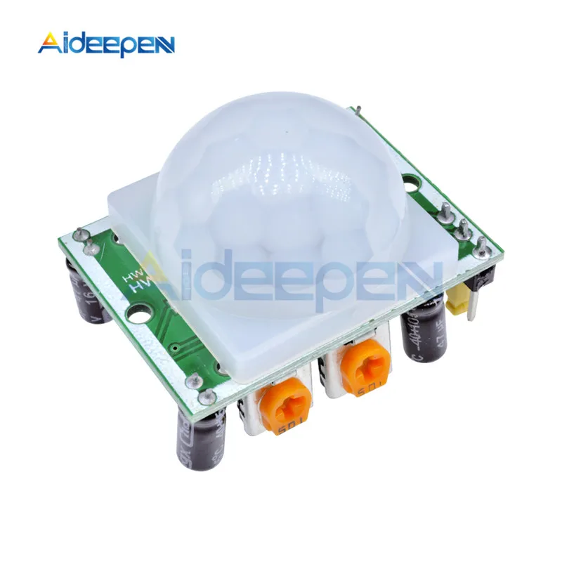 1 шт. HC-SR501 HC-SR505 AM312 Отрегулируйте пироэлектрический инфракрасный Мини PIR модуль датчик движения Детектор точный модуль для Arduino - Цвет: SR501
