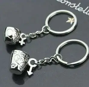 XUBCHC 1 Pair Romantic Zinc Alloy for Creative Love Cup Lovely Keychain Couples Tea Chain Lover Wholesale Prices | Украшения и