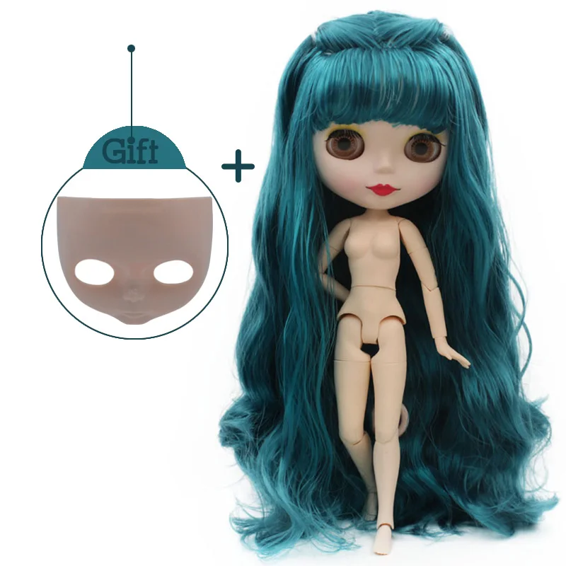 Matte Face NO.1 Заводская кукла Neo Blyth, матовое лицо, 1/6 BJD, шарнирная кукла Blyth, куклы для девочек, игрушки для новорожденных детей 5 - Цвет: Matte Face NO.1