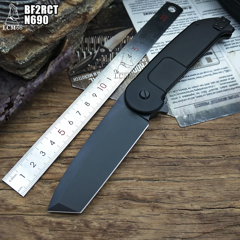 

LCM66 tactical Folding knife BF2RCT N690 Blade Hunting tool Camping knife outdoor Survival tool sharp Military knife