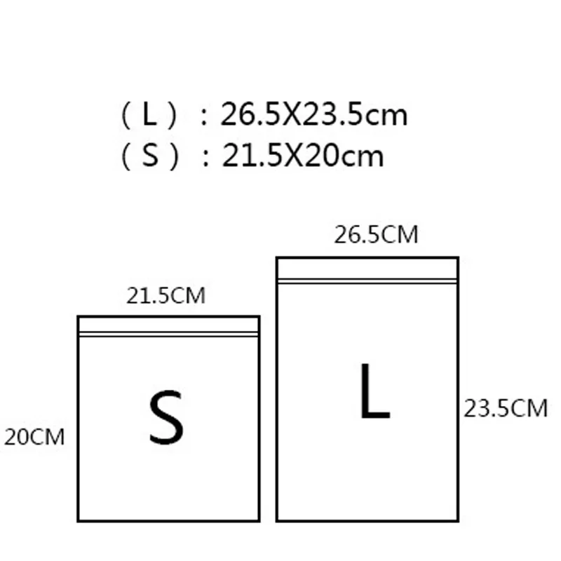 50 шт./партия закрывающийся пластиковый застежки молнии упаковки свежие посылка