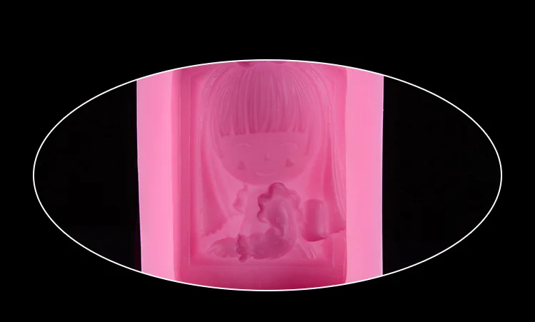 Силиконовые формы для торта мыло девочек инструменты выпечки тортов украшения