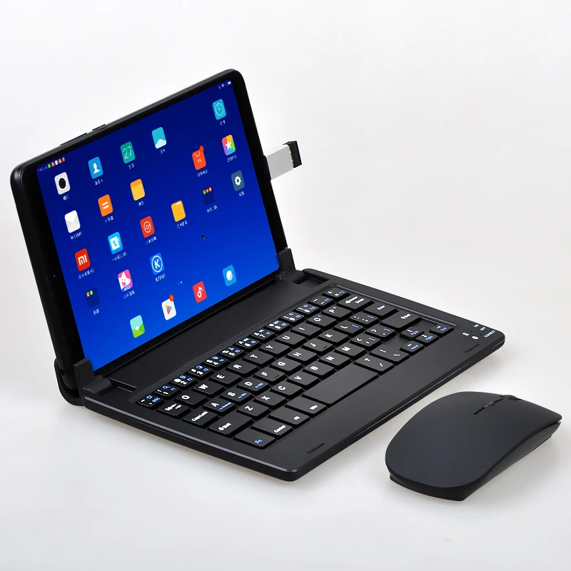Новая многофункциональная клавиатура с кронштейном для Xiaomi mipad 4 8 дюймовая Bluetooth