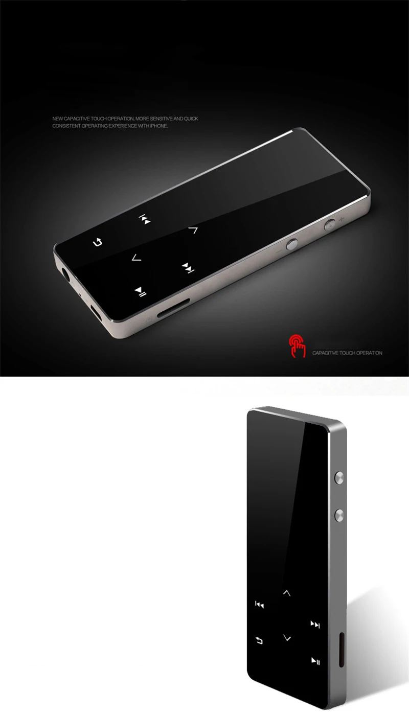 Motion Bluetooth Сенсорный экран MP4 ультра-тонкая электронная книга MP3 Walkman записывающая ручка мини музыкальный плеер качество звука четкое и стабильное