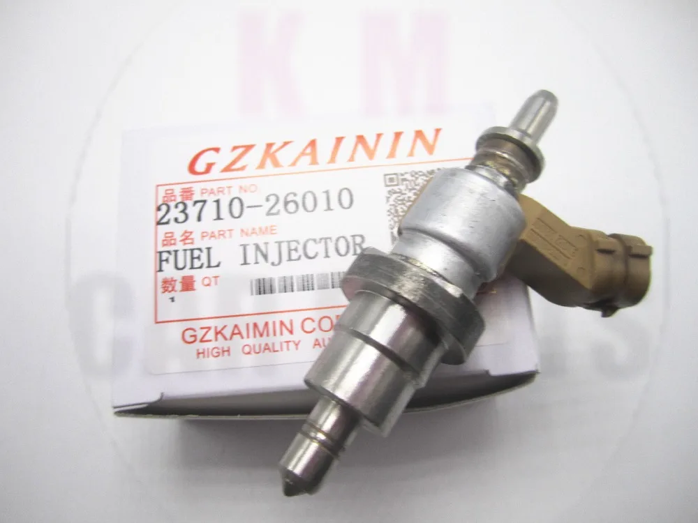 Набор 2 высокое качество Топливная форсунка oem 23710-26010 2371026010 23710-26011 для TOYOTA для Защитные чехлы для сидений, сшитые специально для Toyota Corolla Auris Avensis 1ADF