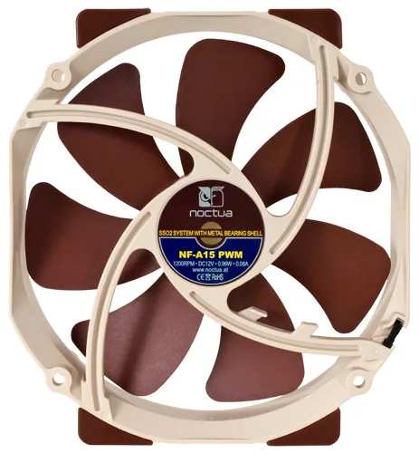 Noctua NF-A15 компьютер pwm вентилятор охлаждения/чехол для компьютера/Вентилятор охлаждения/вентилятор кулера/Вентилятор радиатора/компьютер