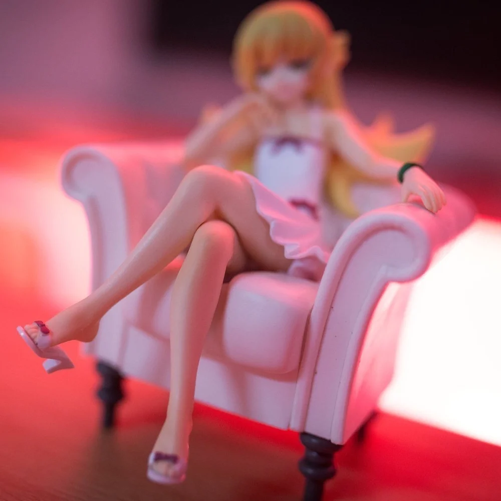 Oshino Shinobu Сексуальная аниме девушка анимация Фигурка 15 см|Игровые фигурки и