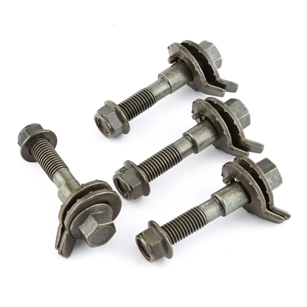 4 шт. Camber Kit Cam Bolt 14 мм транспортные средства сталь четыре колеса выравнивание