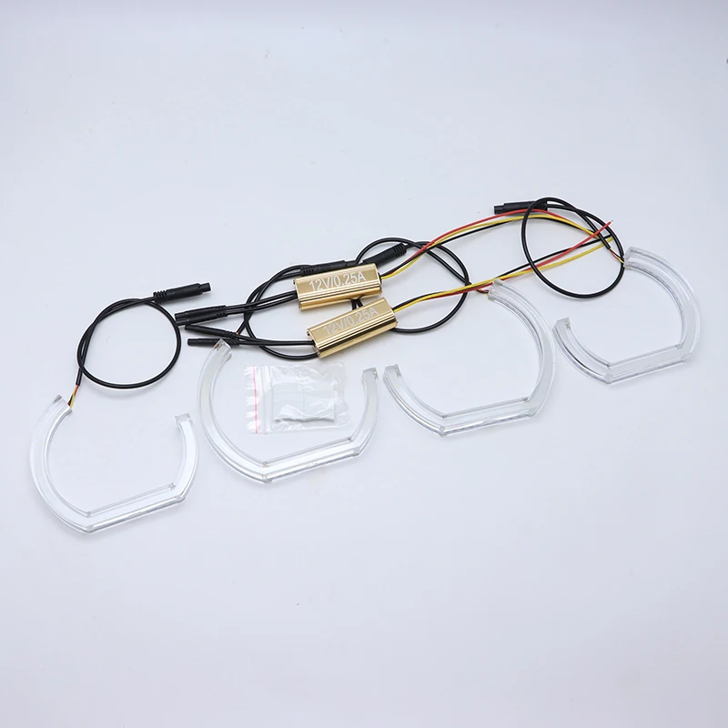 Набор светодиодсветодиодный ангельских глаз Crystal DTM M4 с желтым поворотным