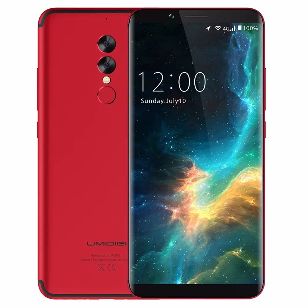 Оригинальный umidigi S2 Lite 4G мобильный телефон Android 7 0 B + 32 ГБ восьмиядерный смартфон