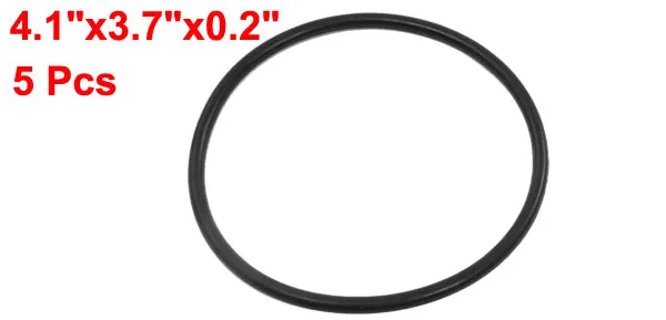 Uxcell 5 шт. 5 мм Мягкие резиновые уплотнительные кольца уплотнительная шайба Замена Черный Id. | 100 мм | 105 мм | 110 мм | 115 мм | 120 мм | 125 мм | 135 мм