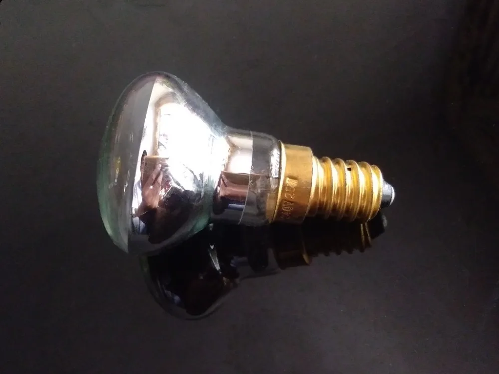 Lava светильник лампочка E14 нагревательная лампа R39 220v~ 240v Половина Покрытие ртутная лампочка lava отражения лампы