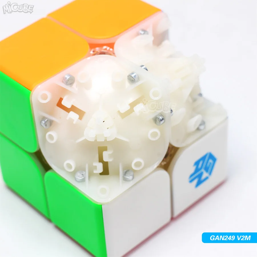 Магнитный куб Gan Magic speed Cube 2x2x2 3x3x3 4x4x4 GAN 356 Air SM 354M 460M 249 v2 M 356x Stikerelss Magnetc