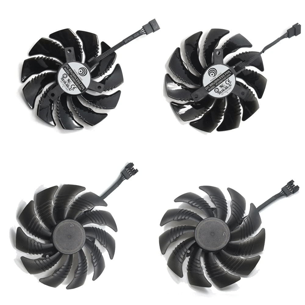 88 мм PLD09210S12HH Вентилятор охлаждения Замена для Gigabyte GTX 1070 1050 1060 Ti GTX 960 RX 480 570 580 игровая Видеокарта кулер