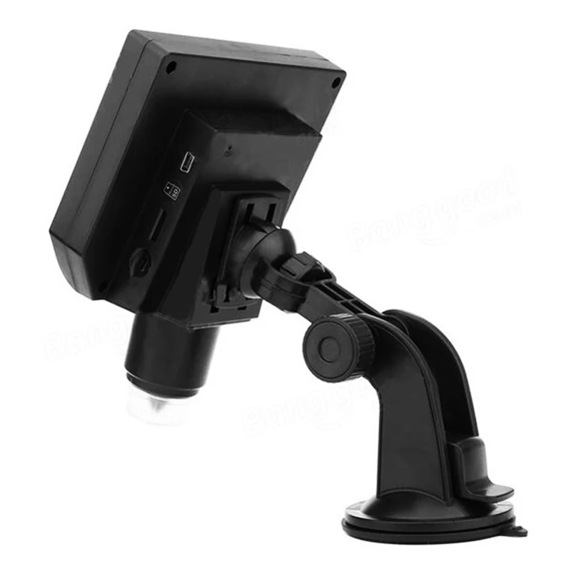 Mustool G600 цифровой Портативный 1-600X 3.6MP микроскоп непрерывное Лупа с 4.3 дюйма HD