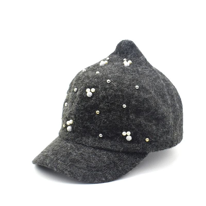 Зимние Для женщин шапка зимняя Шапки для Дамы Skullies шапки femme Snapback шерсть теплая