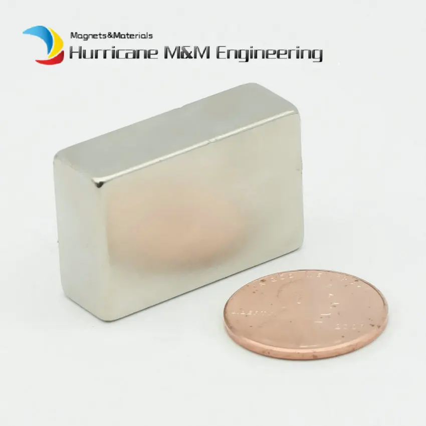 N52 NdFeB блок 30x20x10 мм Бар неодимовые постоянные магниты редкоземельные
