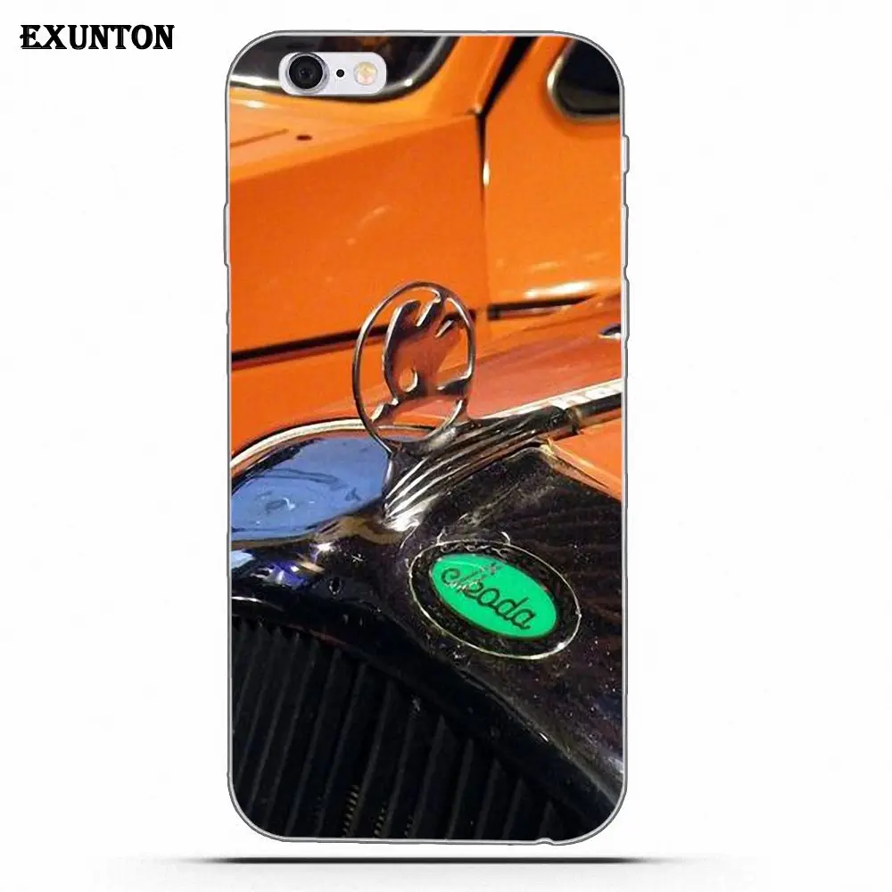 as picture Мягкий чехол с логотипом Skoda для Apple iPhone 4 4S 5 5C SE 6 6S 7 8 Plus X для Apple iPhone 4 4S 5 5C SE 6 6S 7 8 Plus X - Цвет: as picture