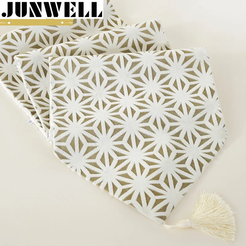 Модная современная настольная дорожка Junwell винтажная нейлоновая жаккардовая