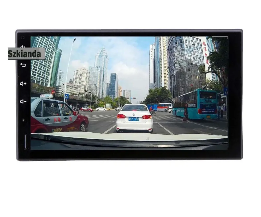 Android 8,1 Автомагнитола 7 дюймов 2din DVD 1024x600 gps навигация Bluetooth USB 2 din универсальный для Nissan VW Toyota peugeot плеер