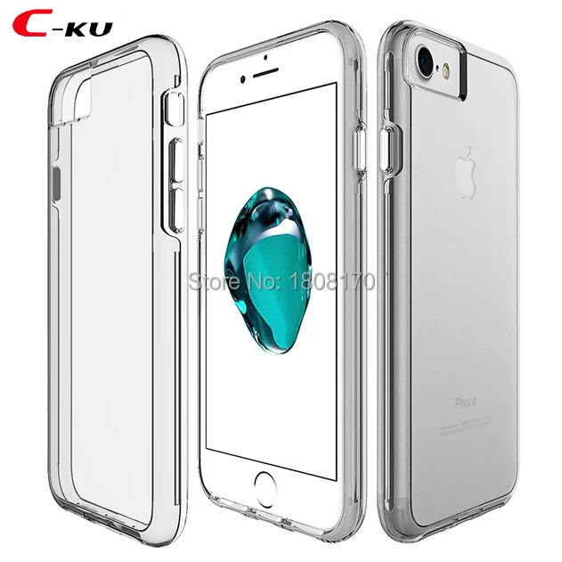 Противоударный прозрачный мягкий чехол C-Ku из ТПУ для Iphone X IphoneX 8 7 6 6S Plus Xiaomi 5X Redmi NOTE
