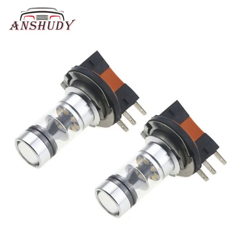 H15 Автомобильный светодиодный противотуманный свет 100 W 20SMD высокое Мощность