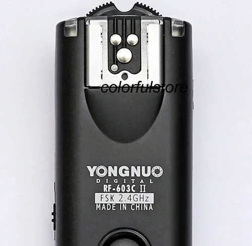 Бесплатная доставка! Беспроводная дистанционная вспышка speedii RF603 C1 для Pentax K20D K200D