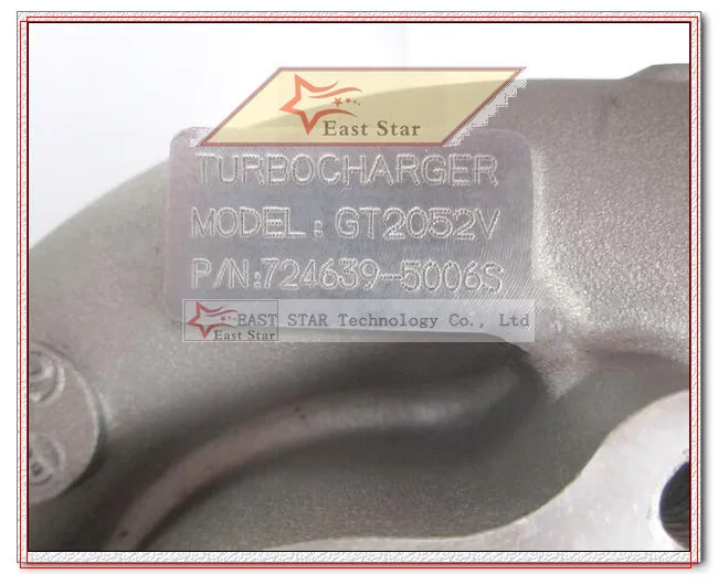 Турбокомпрессор масляный GT2052V 724639-5006S 705954 724639 для NISSAN Mistral патруль Terrano ZD30 ZD30DTI ZD30ETI