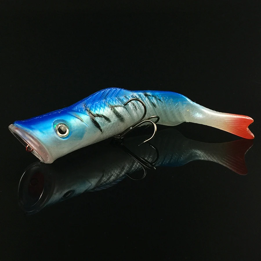 1 шт. Swimbait мягкая Хвостовая рыболовная приманка 11 5 см 17 г Соединенные секции